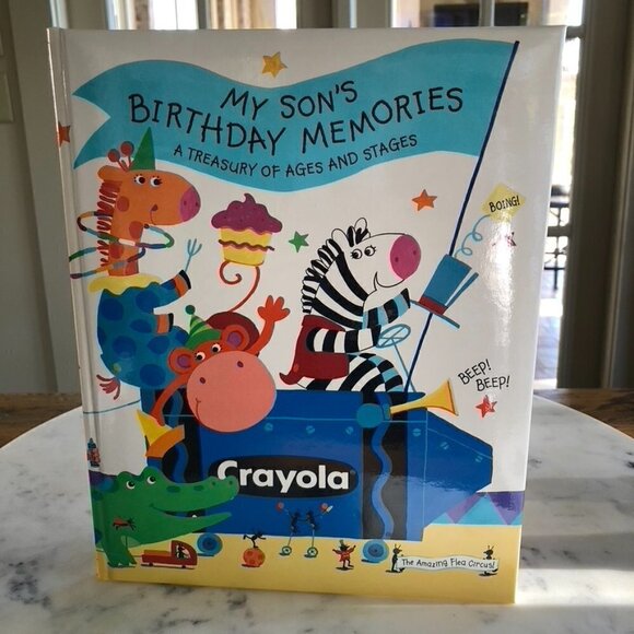 Hallmark My Son's Birthday Memories Scrapbook Album - Picture 1 of 9